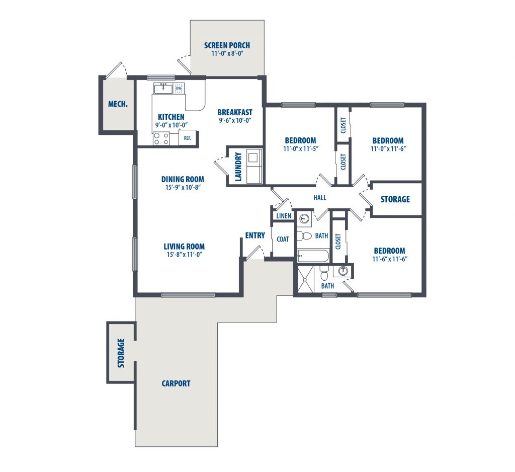 Hunley Park 3 Bedroom Type 3EFCA